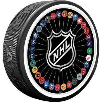Puk Mustang Puk NHL 32 Team Logos Puck