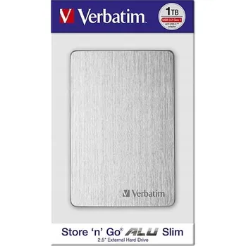 Interní pevný disk Verbatim Store 'n' Go ALU Slim 1TB SATA 2,5"