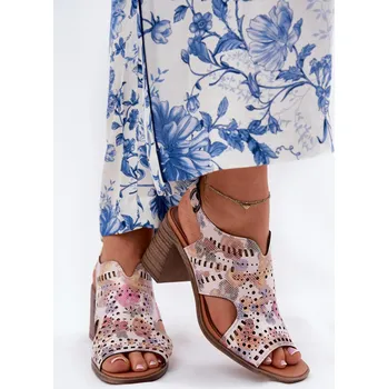 Dámské sandále Sandály na podpatku model 211363 Step in style 41