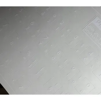 Náhradní klávesnice pro notebook XLoad PŘELEPKY 21TH klávesnice pro Acer