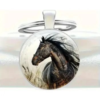 Přívěšek na klíče kůň