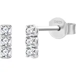 Olivie Svatební stříbrné náušnice 9503 Ag 925; ≤0,5 g.