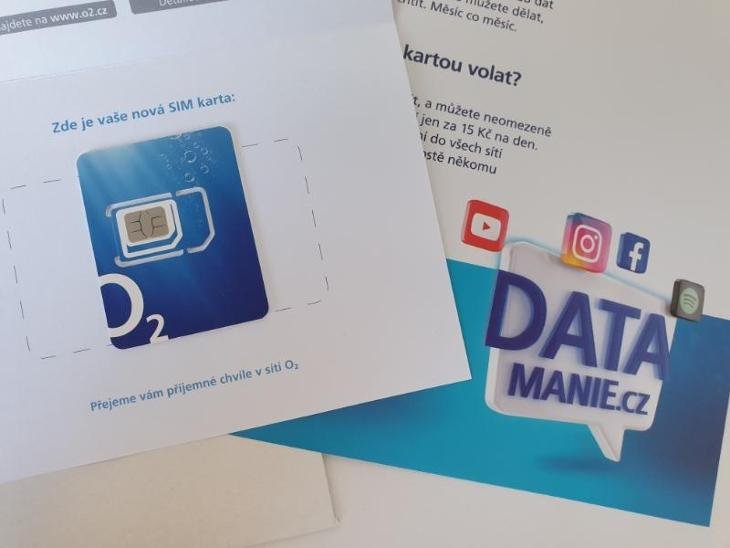 O2 Datamanie 100 GB limitovaná edice - Zbozi.cz