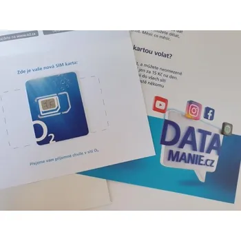 O2 Datamanie 100 GB limitovaná edice