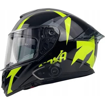 Helma na motorku Motocyklová Přilba Naxa F27/F s Clonovým Štítem + Pinlock S