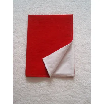 Přebalovací podložka Pro útulný domov Přebalovací podložka mušelínová Červená