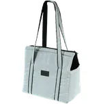 Taška Dog Fantasy Platinum světle stříbrná 40cm