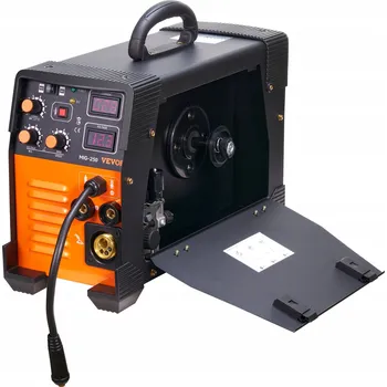 Svářečka Invertorová svářečka MIG 3v1 50-250A, posuv drátu 2,2-12 m/min