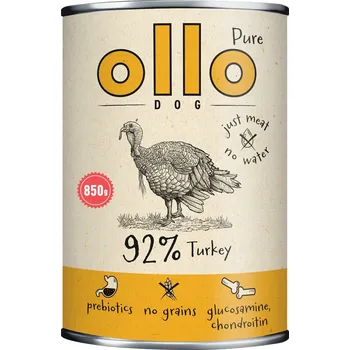 Krmivo pro psa Ollo Pure KRŮTA mokré Krmivo pro psy 850 g