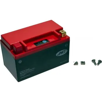Motobaterie Akumulátor lithium-iontový 12V 2,4Ah JMT HJTX7A-FP Li-Ion s indikátorem