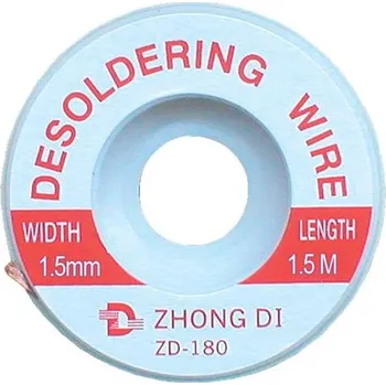 Páječka Punčoška k odsávání cínu 1,5mm/1,5m