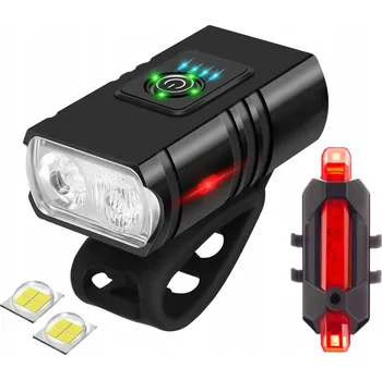 Cyklosvítilna Osvětlení na kolo DexXer E026 800 lm akumulátor