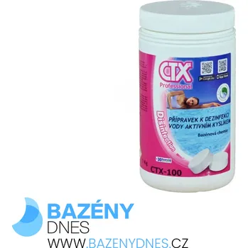 Bazénová chemie Astralpool CTX-100 aktivní kyslík tablety 1 kg CTX-100 aktivní kyslík tablety: 6 kg