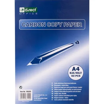 Kancelářský papír Grafitový papír D.Rect A4 50 ks