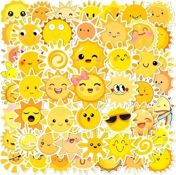 samolepka Set samolepek se sluncem