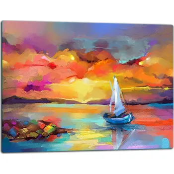 Kuchyňské prkénko Krájecí deska TMK ArtDeko sklo 1 ks