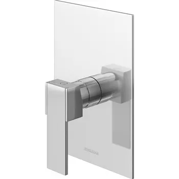 Vodovodní baterie Jednopáková nástěnná vanová a sprchová baterie Kohlman Excelent, stříbrná