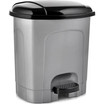 Odpadkový koš Orion Koš odp. UH s pedálem 3 l šedá