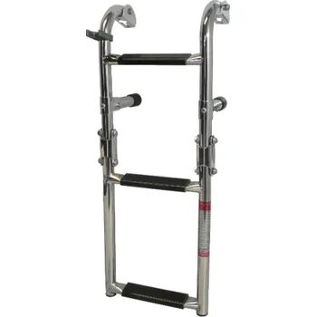 Žebřík Nerezový záďový žebřík 245mm 3 stupně pro loď INNY