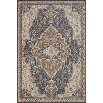 Koberec Kusový koberec Terrain 105607 Orken Black Brown 200x280 cm