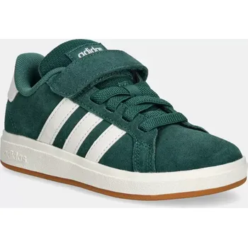 Chlapecká obuv Dětské sneakers boty adidas GRAND COURT 00s zelená barva, JP5898 79X, EUR 33