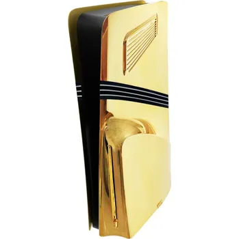 Gamepad PS5 PRO Disk kryt konzole Gold Electroplated