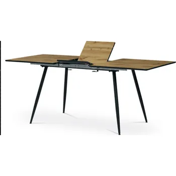 Jídelní stůl Jídelní stůl dřevěný rozkládací 140x80cm dub HT-921 OAK