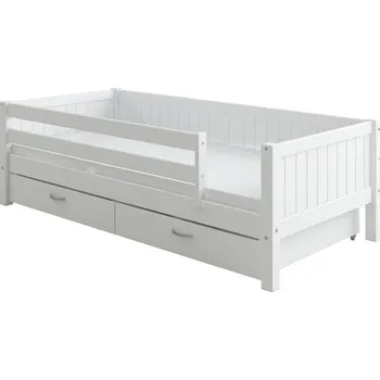 Dětská postel Thuka Postel se zábranou a úl. prostorem Romantic 444 bílá