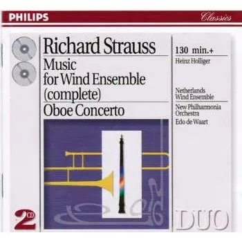 Zahraniční hudba 2CD Richard Strauss: Music For Wind Ensemble (Complete) 1994