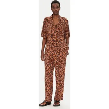 Pánská košile Chantelle Košile Explore C18SH5 Hnědá Relaxed Fit M