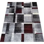 Otto 09 koberec šedý/červený 80 x 150 cm