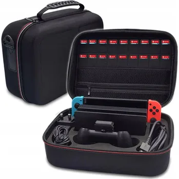 Obal na herní konzoli POUZDRO TAŠKA KUFR CESTOVNÍ PRO NINTENDO SWITCH OLED