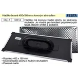 Hladítko brusné 400x180mm na fasádní polystyrén s kovovým struhadlem