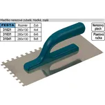 Hladítko nerezové zubaté 280x130mm, zub 4x4mm