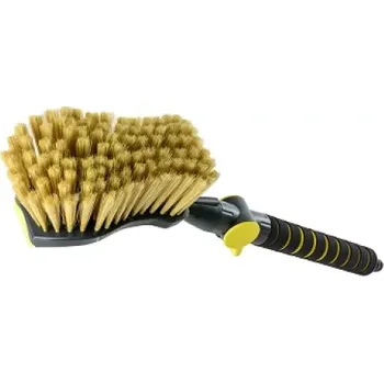 Mycí kartáč na vozidlo 4CARS Luxusní mycí kartáč s gumovými hranami, měkkým vláknem a ventilem