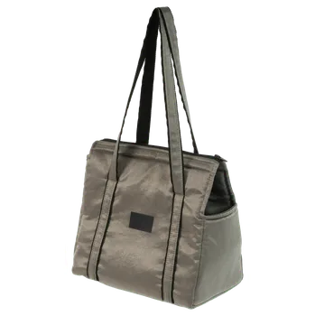 přepravka pro zvíře Taška Dog Fantasy Platinum stříbrná 30cm
