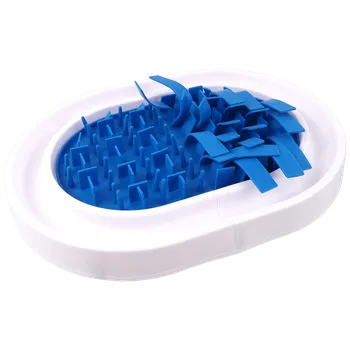 Miska pro psa Miska Dog Fantasy Puzzle zpomalovací proti hltání modrá 40cm