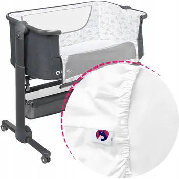 Prostěradlo PROSTĚRADLO do postýlky Lionelo Timon s gumou, BAVLNĚNÉ, Různé barvy