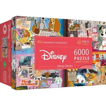 Hračka Puzzle UFT: Velká kniha Disney - Trefl Trefl