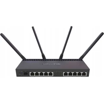 MikroTik RB4011iGS+5HacQ2HnD-IN WiFi router 2,4/5 GHz, 10x GE, SFP+, PoE