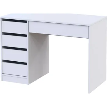 Psací stůl Psací stůl s levou montáží Profi 110 cm bílý