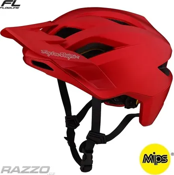Cyklistická přilba MTB helma TroyLeeDesigns Flowline MIPS Helmet Orbit Apple XS-S
