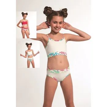 Kalhotky Dívčí kalhotky Cornette 3pack 806 134-164 Velikost_deti: 134/140, Vzor: 806035