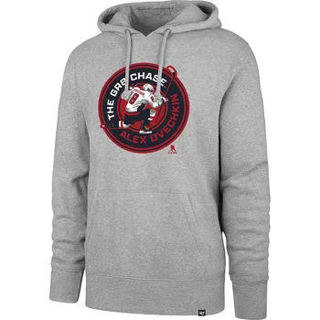 Pánská mikina Fanatics Pánská mikina Alex Ovechkin #8 Washington Capitals NHL The GR8 Chase Headline Pullover Hoodie Velikost: S