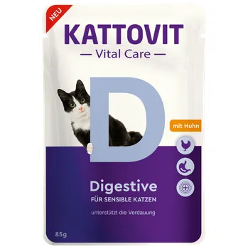Krmivo pro kočku Kapsička KATTOVIT VITAL CARE Digestive 85g