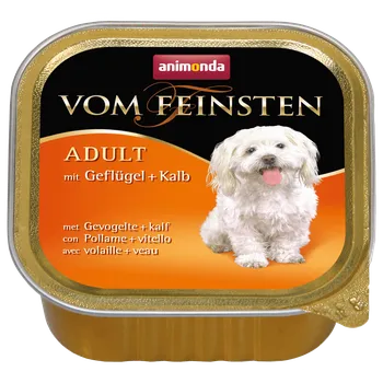 Krmivo pro psa Paštika Animonda Vom Feinsten drůbež + telecí maso 150g
