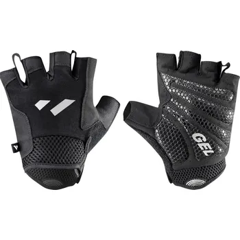 Cyklistické rukavice Cyklistické gelové rukavice s úchopem Zanier Depart Černé, velikost 9