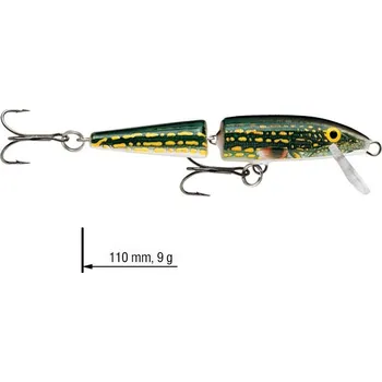 Umělá nástraha Wobler dvoudílný Jointed Floating RAPALA 11 cm - Color: PK