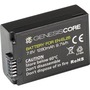Genesis Core EN-EL25 Typ Baterie 7.6V 1280mAh