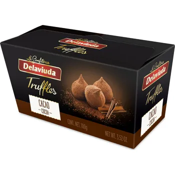 Bonboniéra Bonboniéra Trufas Fantasia - hořké čokoládové trufle 100g